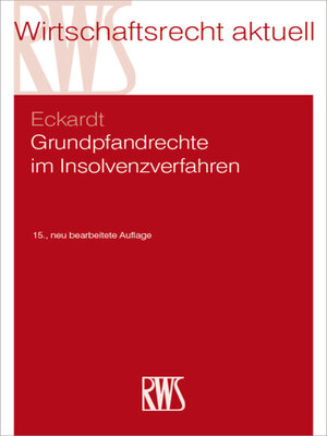 cover image of Grundpfandrechte im Insolvenzverfahren